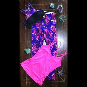Lorna Jane top, bottoms and sports bra bundle.